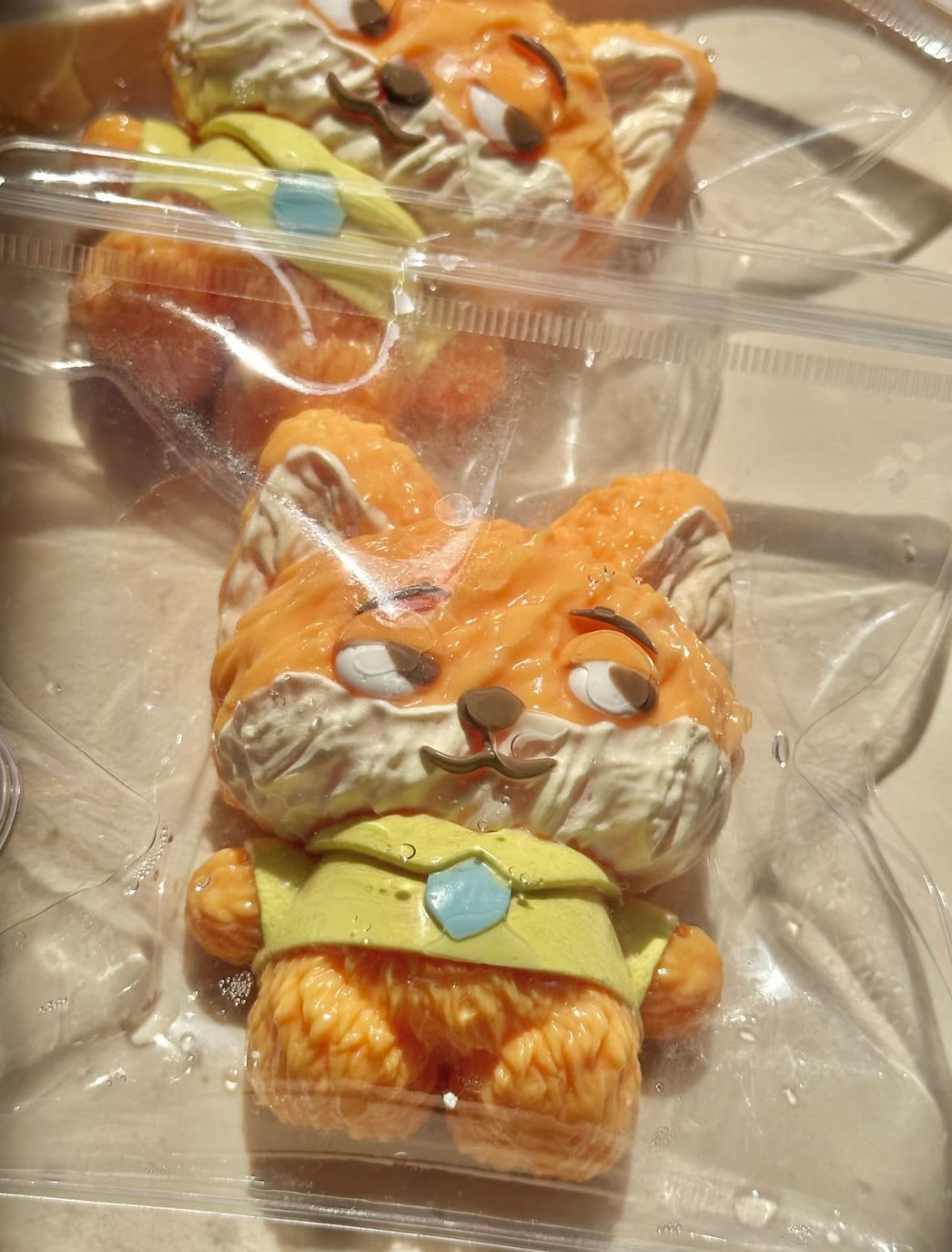 Handmade Silicone Fox of Crazy Animals Taba Squishy Toy