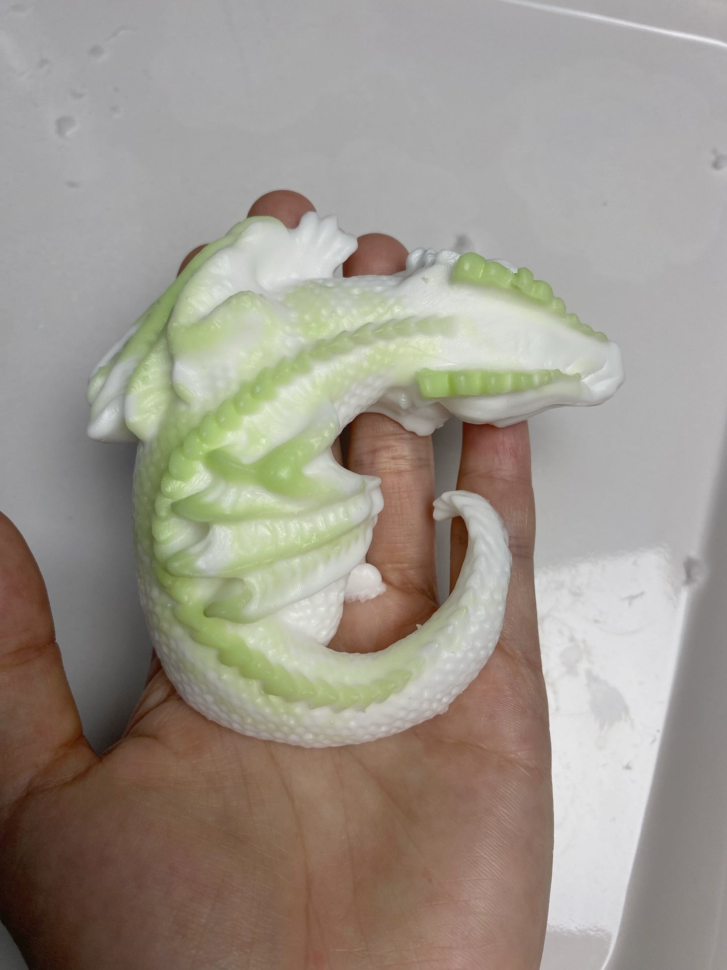Handmade Dragon Taba Squishy Toy - Christmas Series