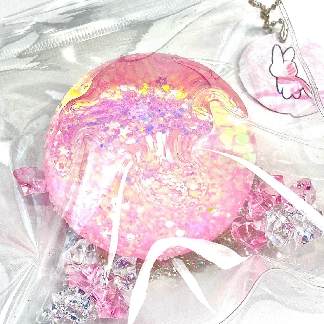 Transparent Balls Taba Squishy Toy