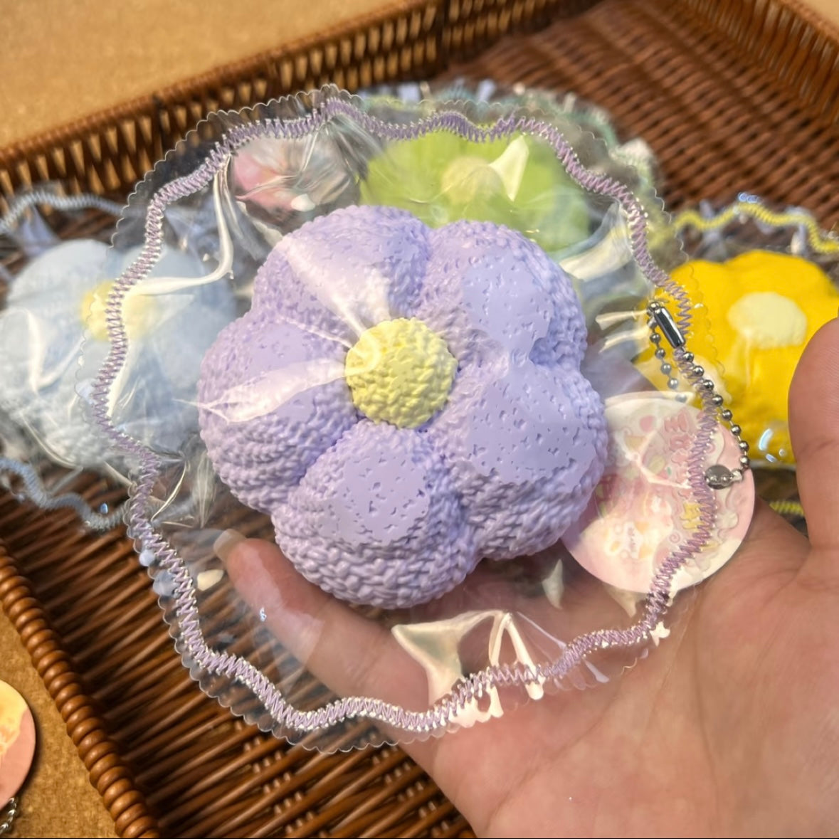 Handmade Silicone Sunflower Stress Relief Squishy Toy