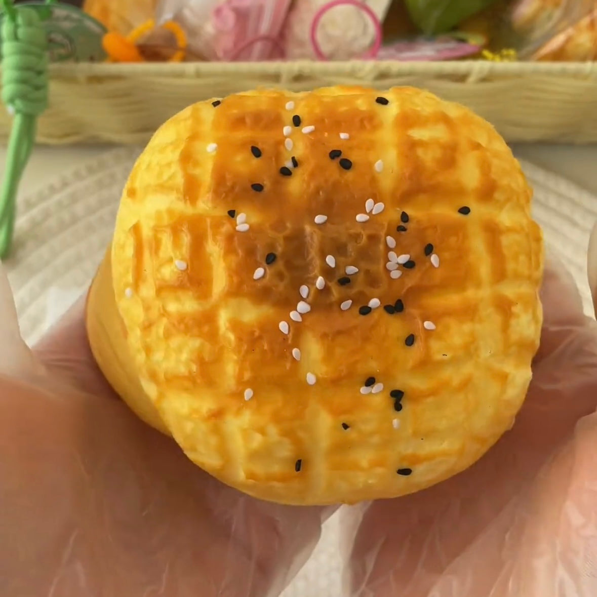 320g Pineapple Buns Taba Squishy Toy