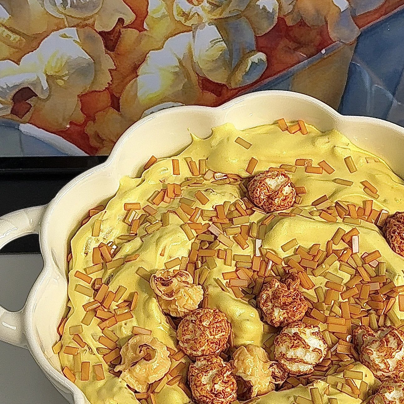 Cheese Popcorn Handmade Stress Balls