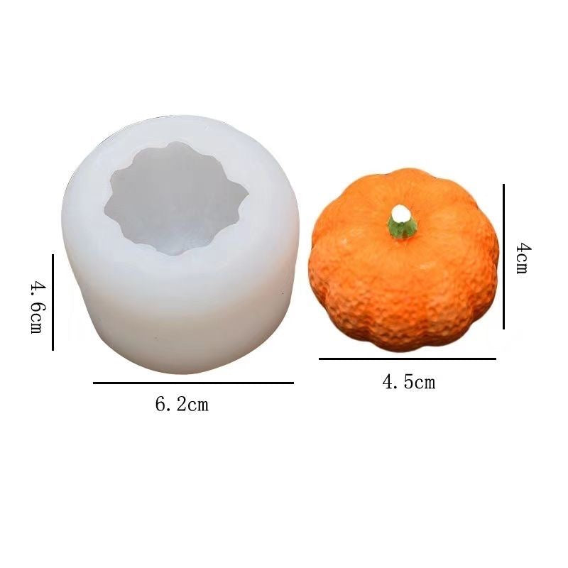 S/M/L Pumpkin Mold Silicone Squishy Mold