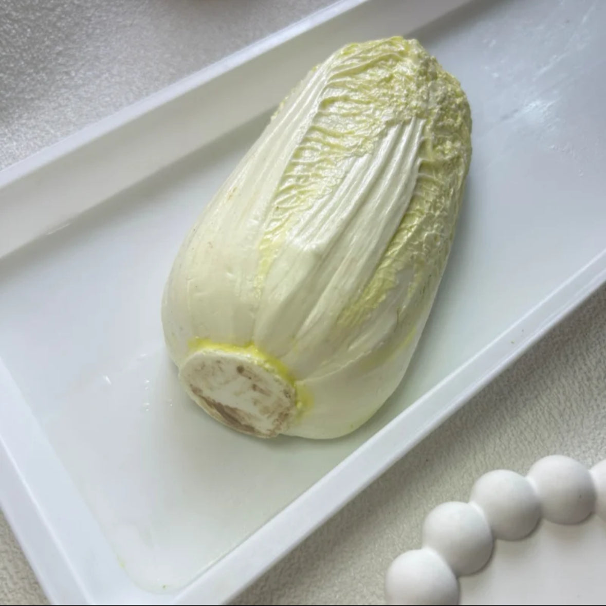400g+ Handmade Silicone Chinese Cabbage Taba Squishy Toy