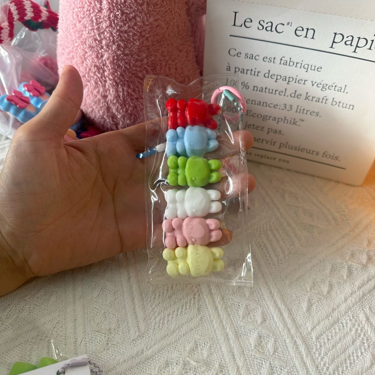 Handmade 6 Colors Rabbit Bunny Taba Squishy Toy