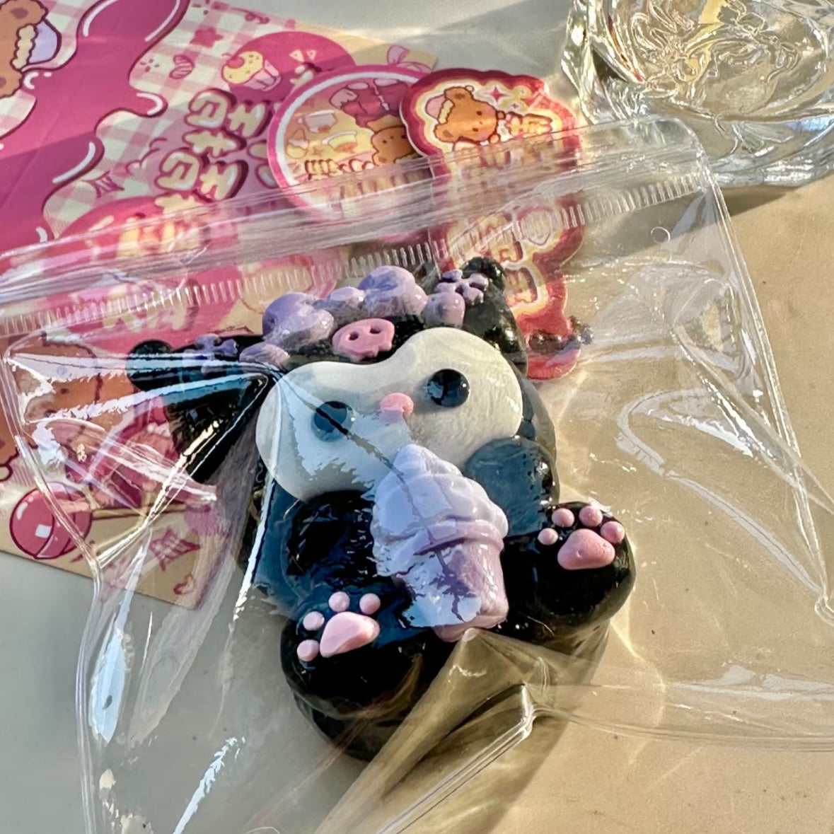 Handmade Silicone Kuromi Taba Squishy Toy