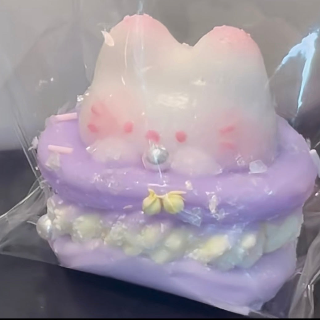 Handmade Silicone Cute Rabbit Bunny Stress Relief Squishy Toy