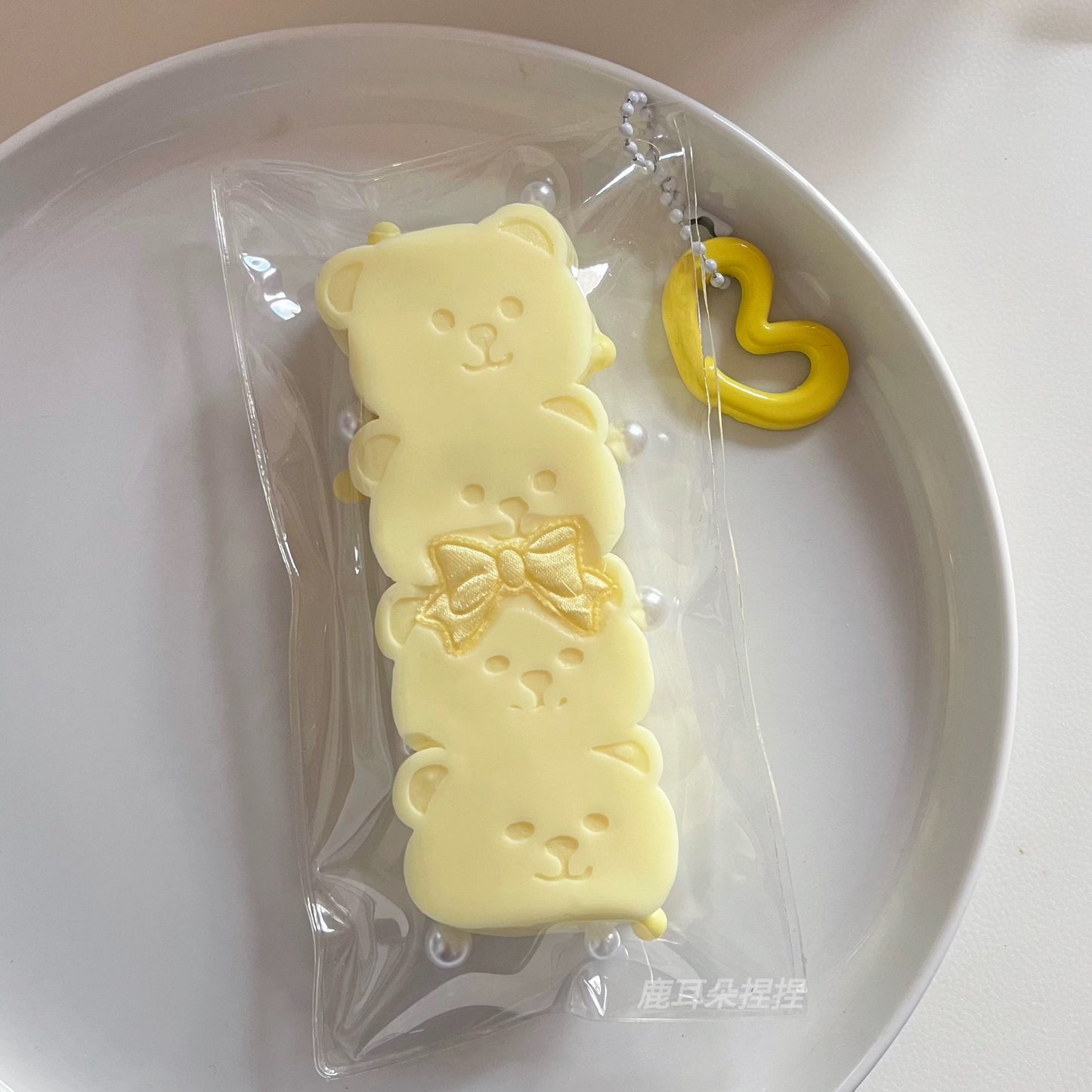 Teddy Bear Silicone Stress Relief Taba Squishy Toy