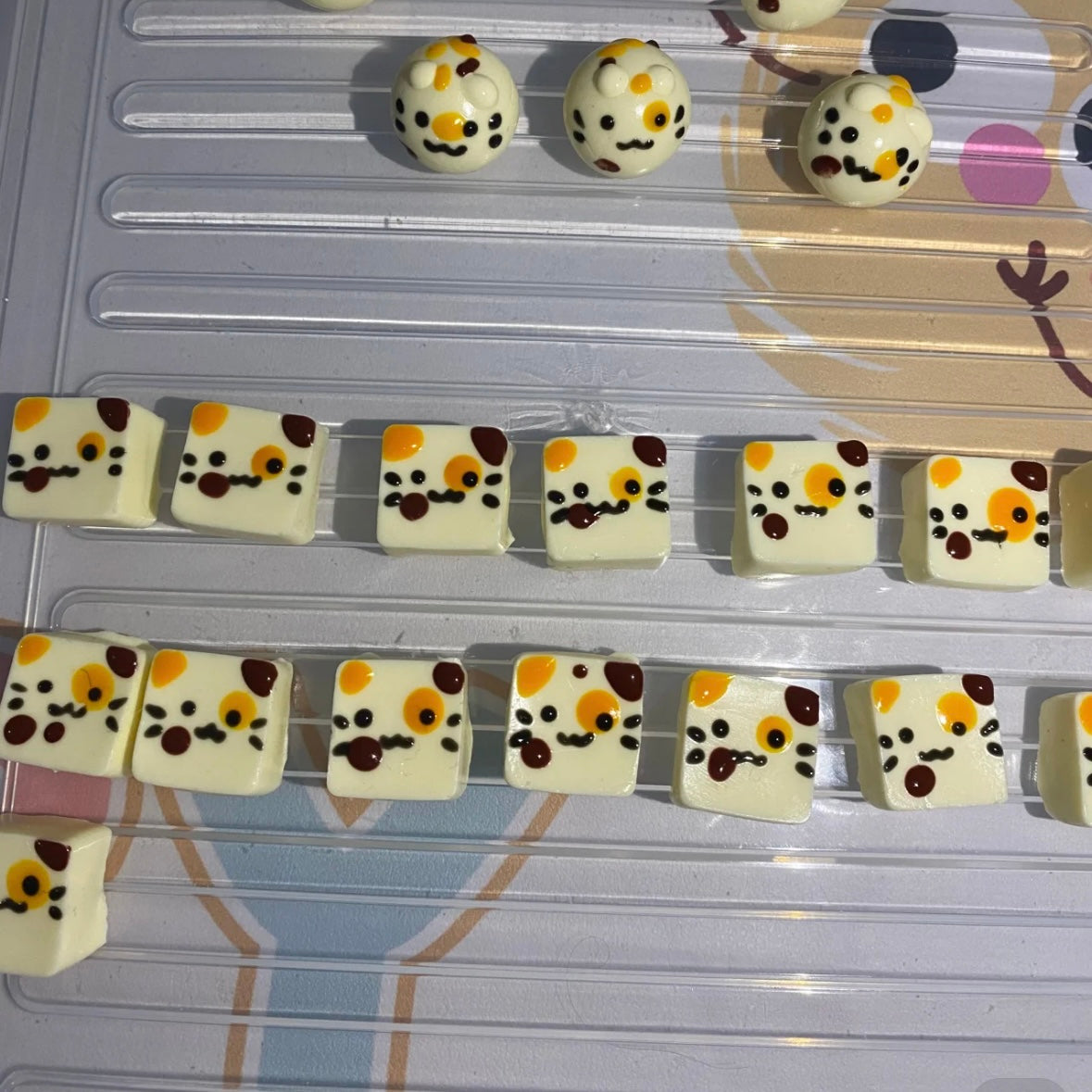 6pcs / 9pcs Mini Animals Taba Squishy Toy