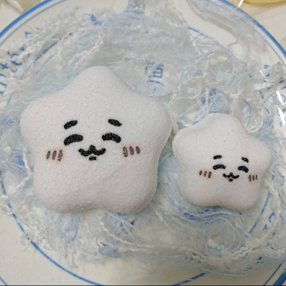 Handmade Smiley Star Taba Squishy Toy