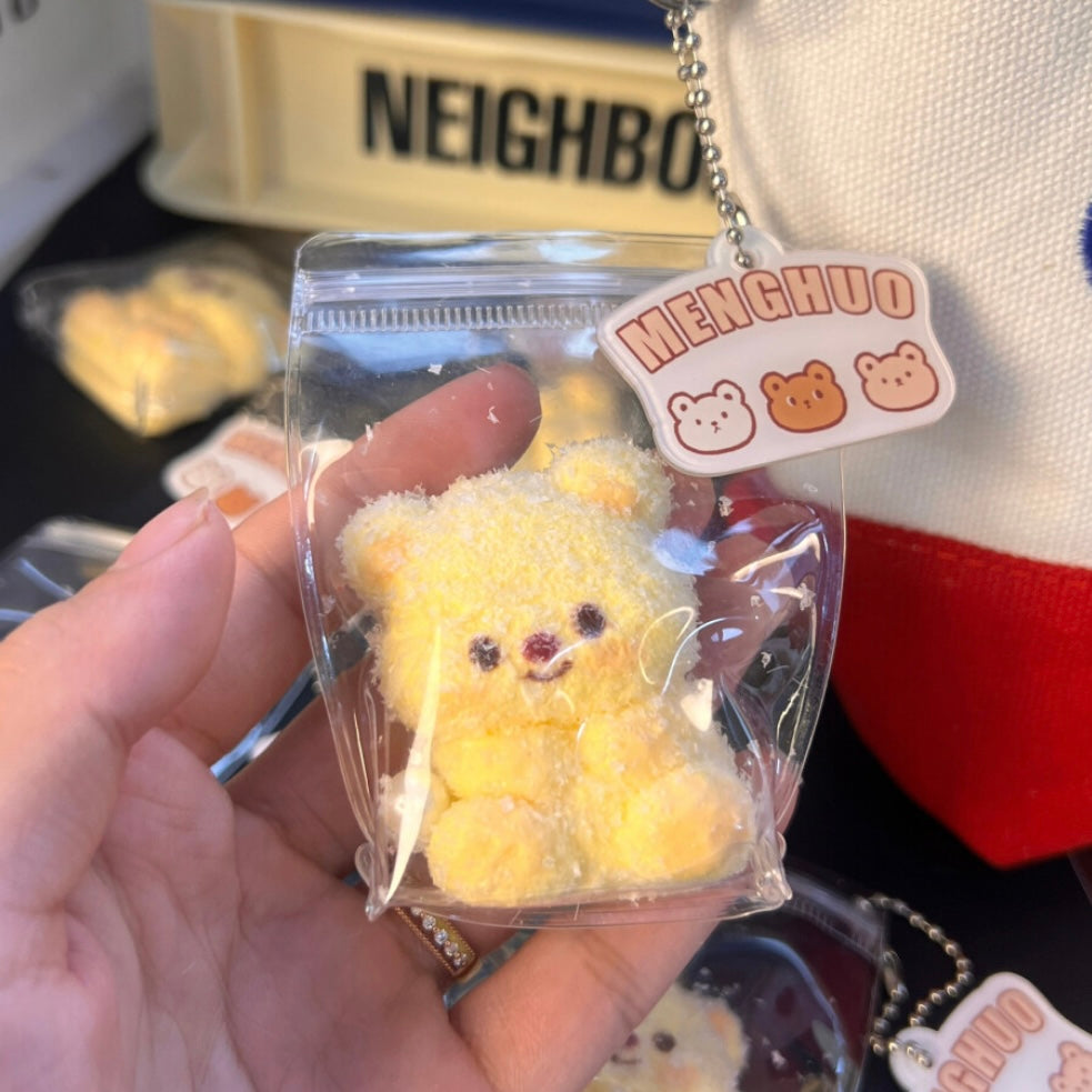 Handmade Butter Bear Taba Squishy Toy