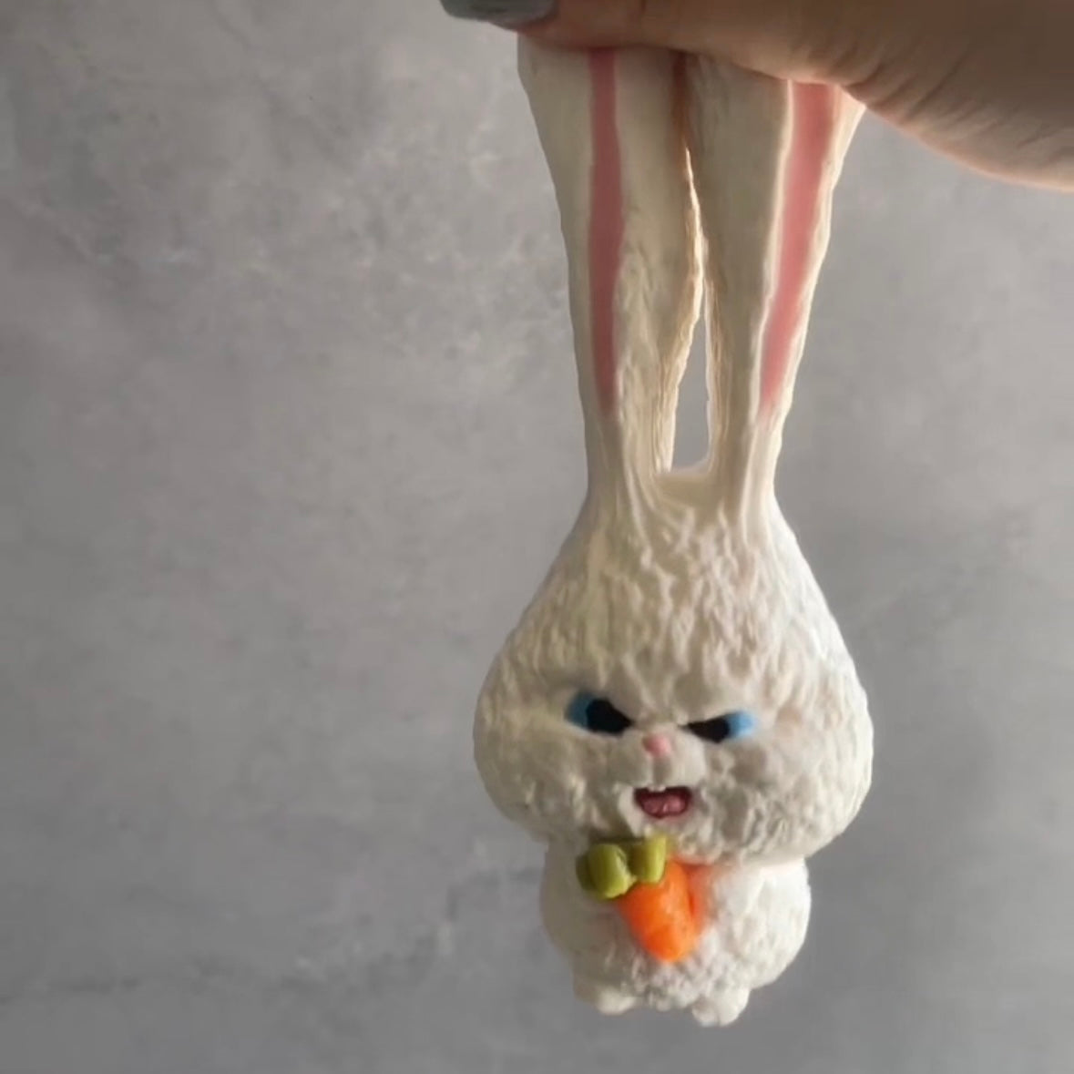 Rabbit Bunny Snowball Taba Squishy Toy