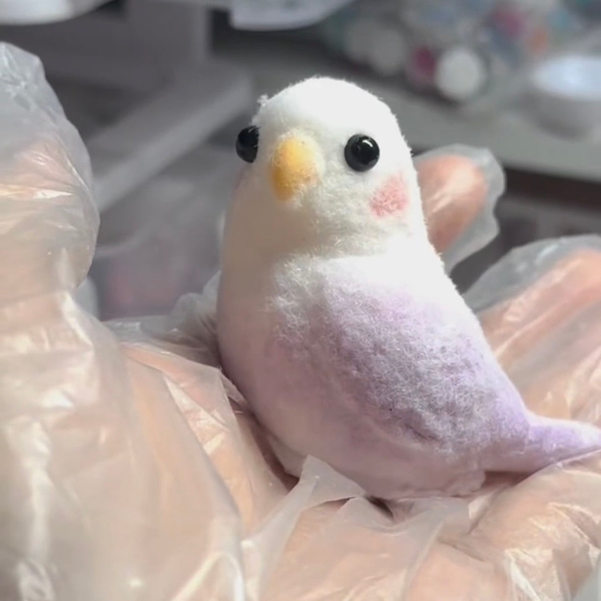 Handmade Parrots Taba Squishy Toy