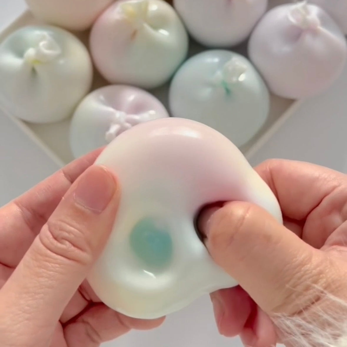 Rainbow Handmade Stress Balls
