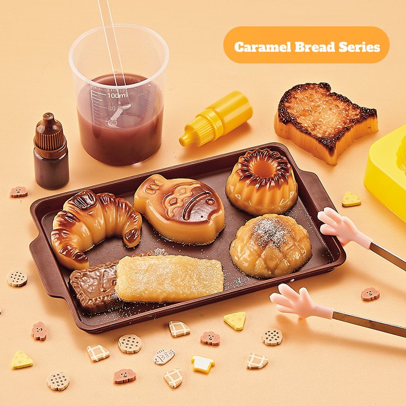 Food Squishy Making Kit for Starter, No Odor, for Squishy Toy Making (50ml Part A + 50ml Part B)