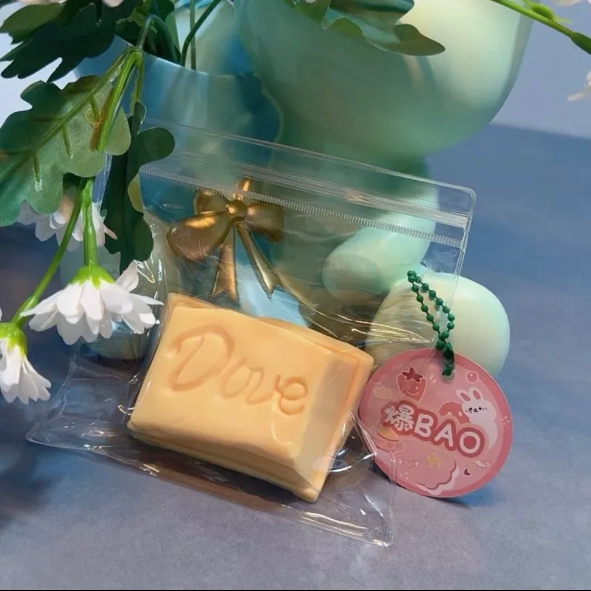 DOVE Chocolate Stress Relief Taba Squishy Toy
