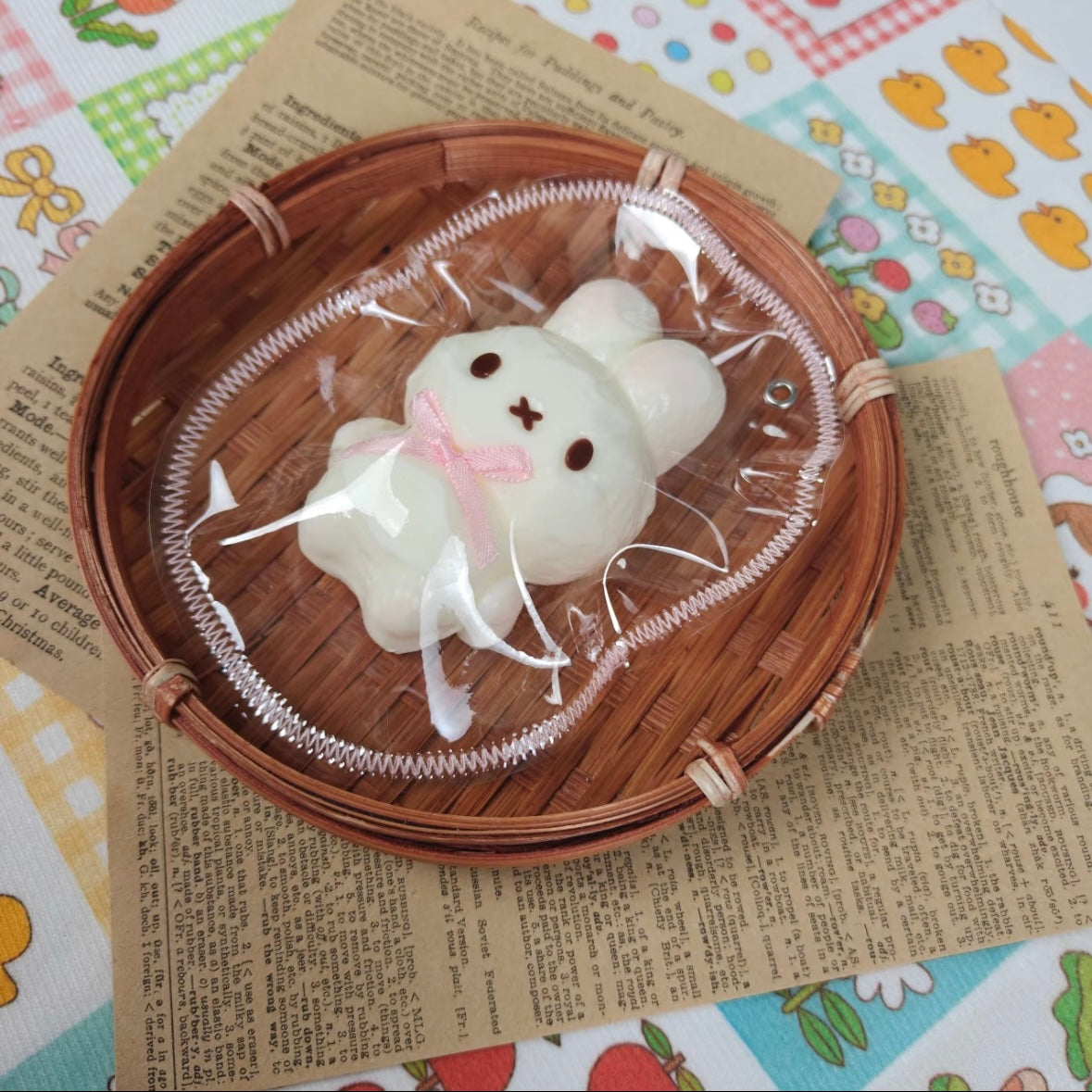 Handmade Bunny Taba Squishy Toy