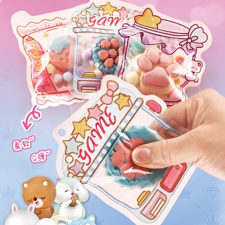 Food Squishy Making Kit for Starter, No Odor, for Squishy Toy Making (50ml Part A + 50ml Part B)