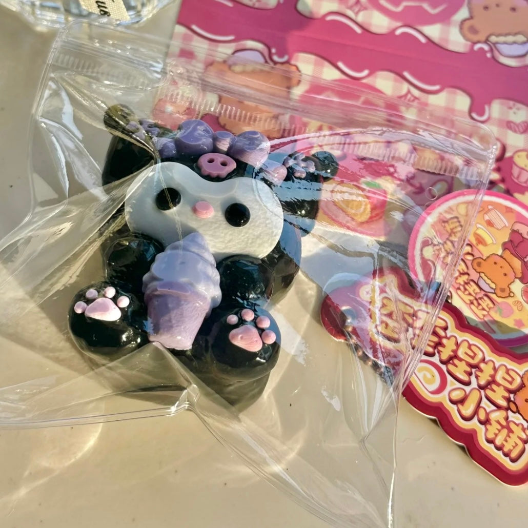 Handmade Silicone Kuromi Taba Squishy Toy