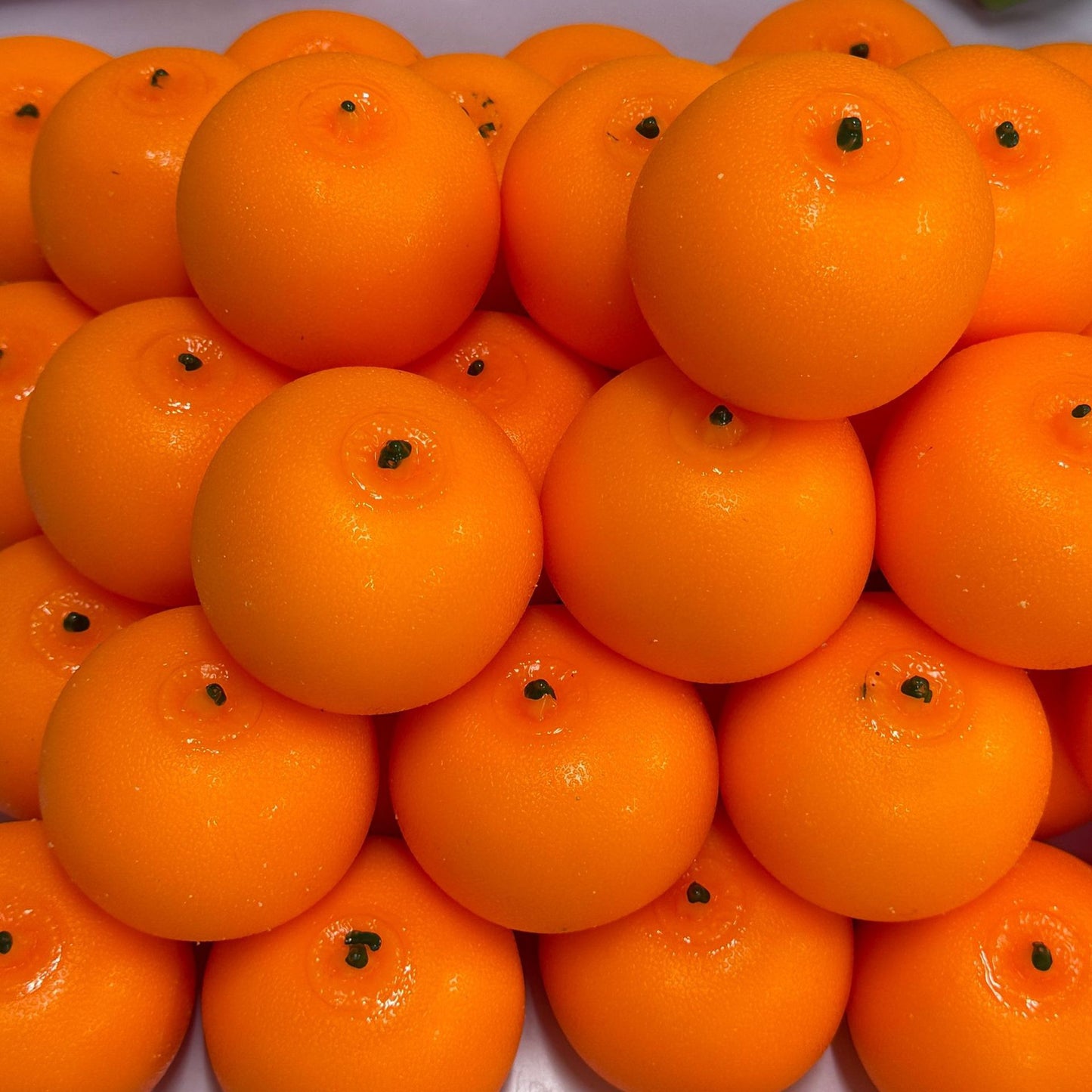 Handmade Orange Stress Ball