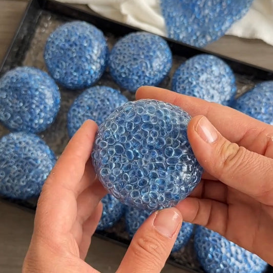 Blue Handmade Stress Balls