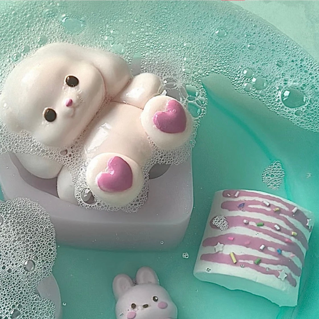 Handmade Silicone Rabbit Bunny Stress Relief Squishy Toy