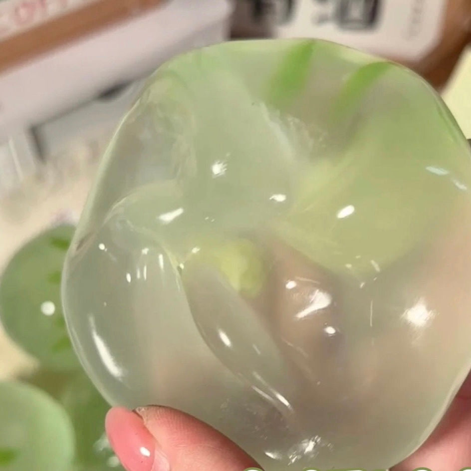 Blueberry/Peach/Green Grape Coconut Oil Handmade Stress Ball