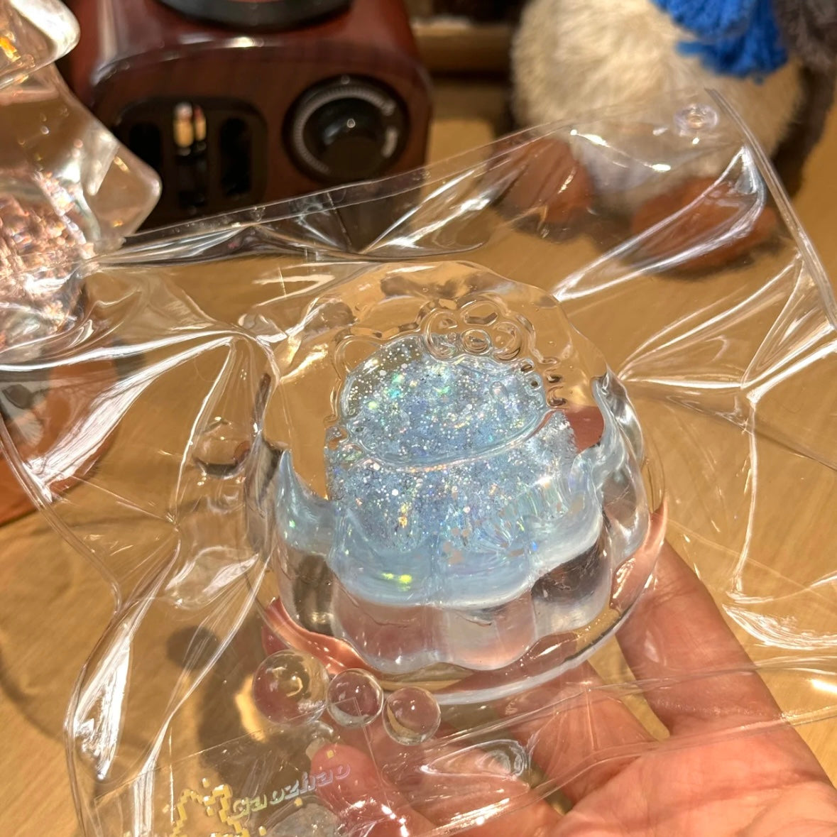 Hello Kitty Pudding Transparent Squishy Taba Squishy Toy