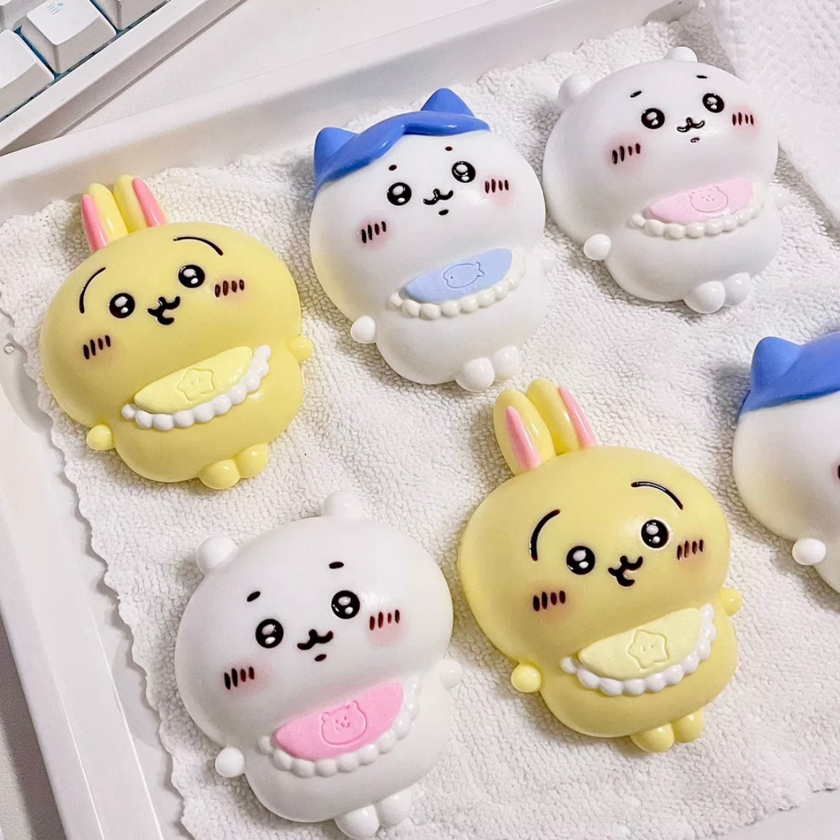 Handmade Silicone Cute Chiikawa Taba Squishy Toy