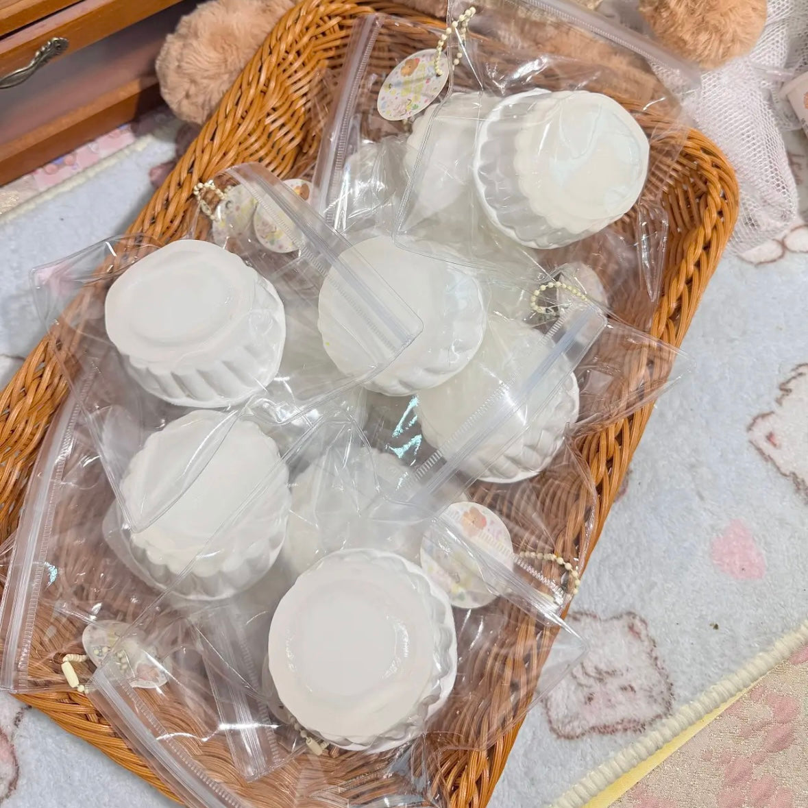 Cute Pudding Taba Squishy Toy