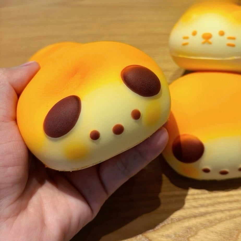 Slow Rising Squishy Bread Puppy Stress Relief Decompression Toy