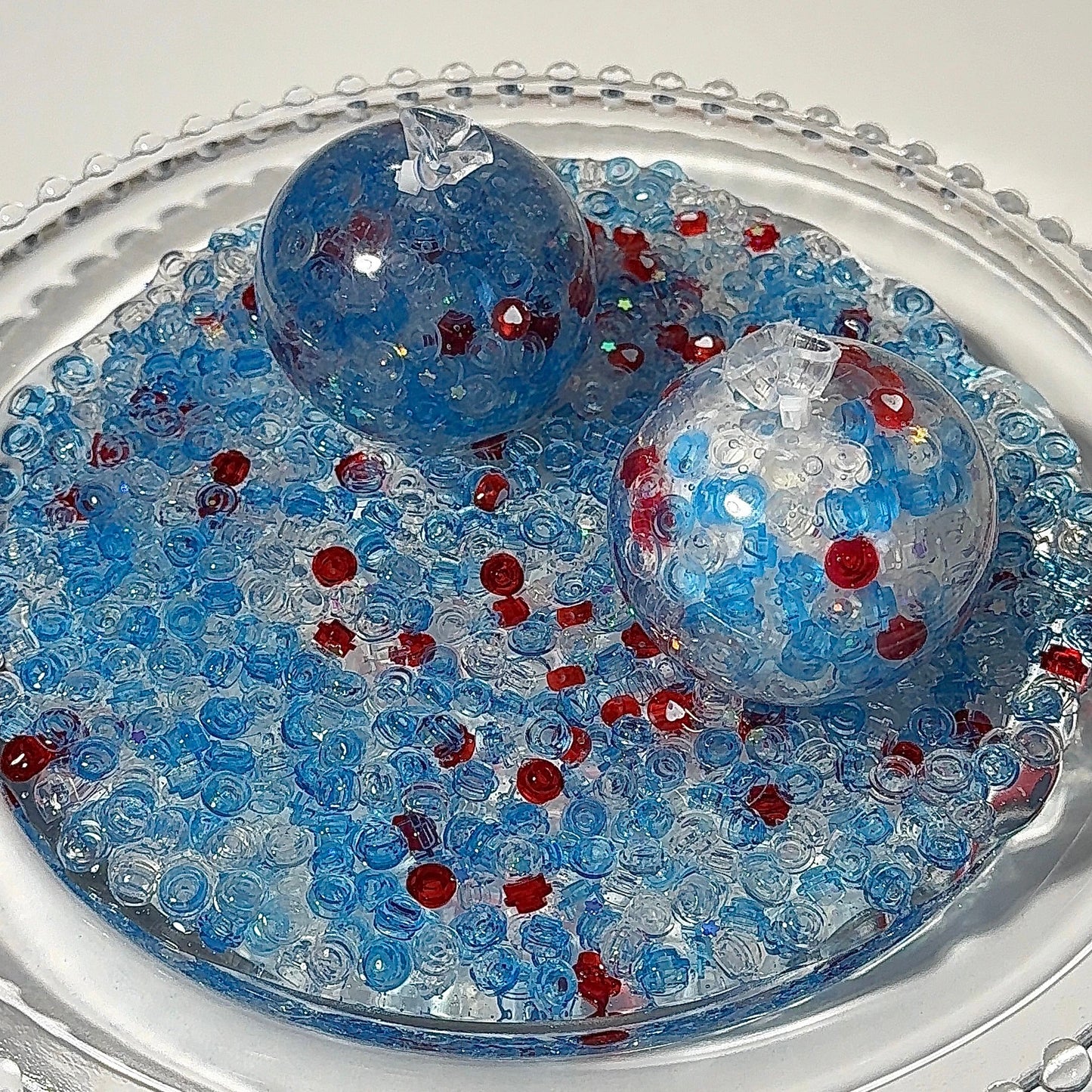 Limpid Blue Handmade Stress Balls