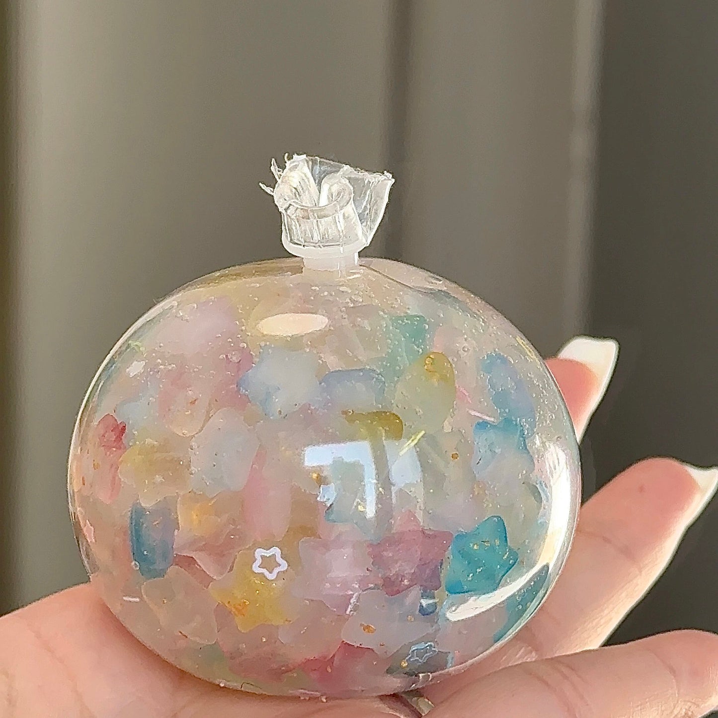 Rainbow Star Handmade Stress Balls