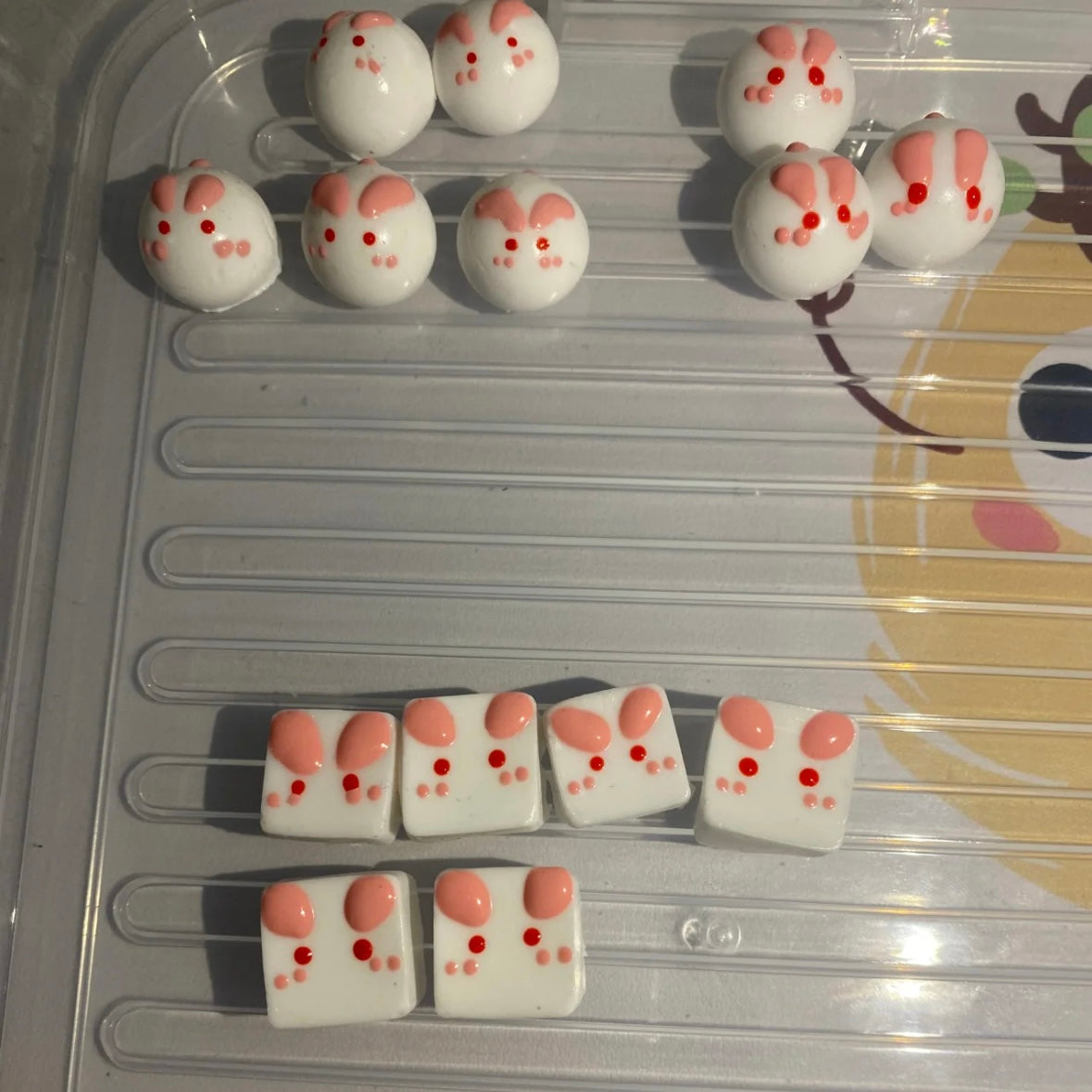 6pcs / 9pcs Mini Animals Taba Squishy Toy