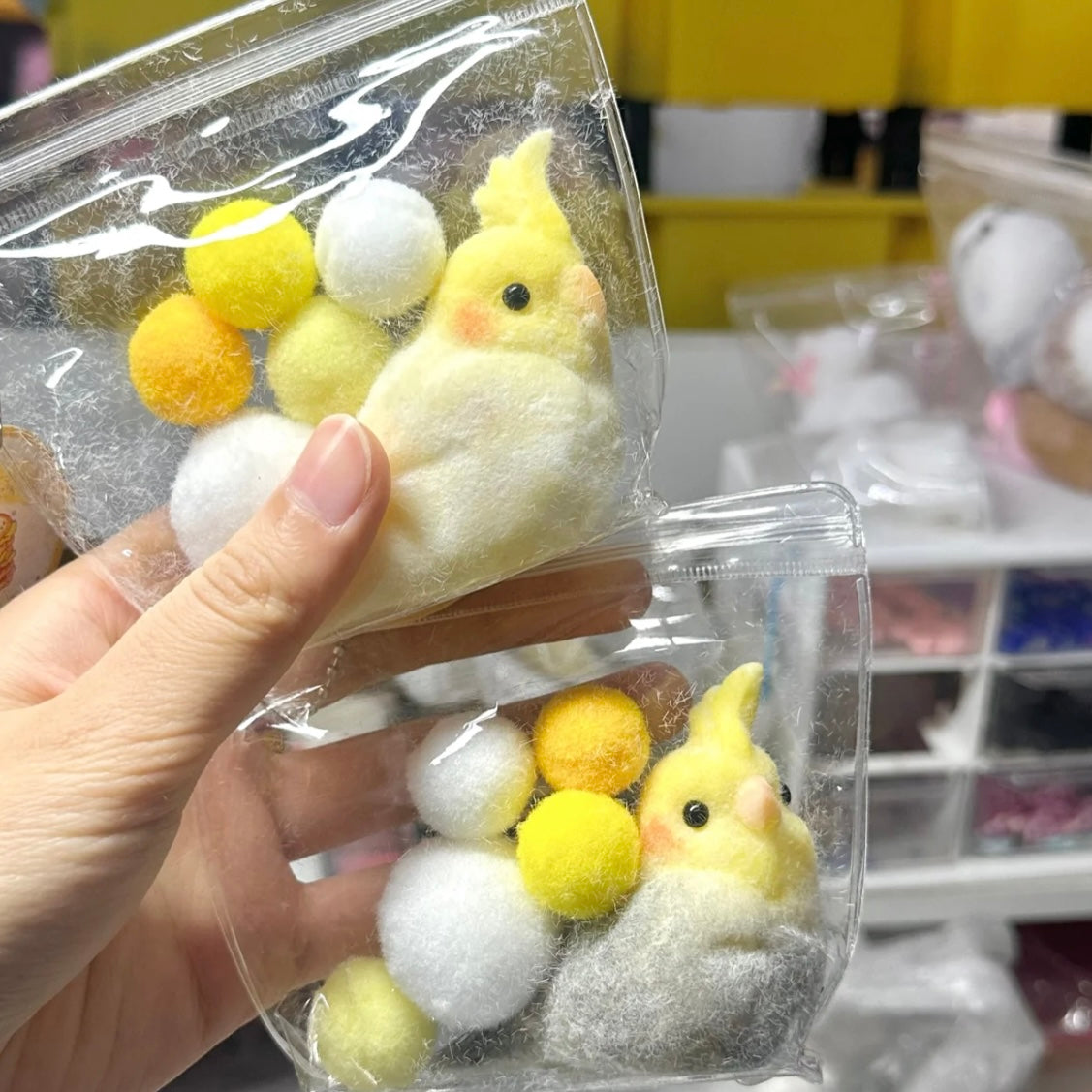 Handmade Parrot Taba Squishy Toy