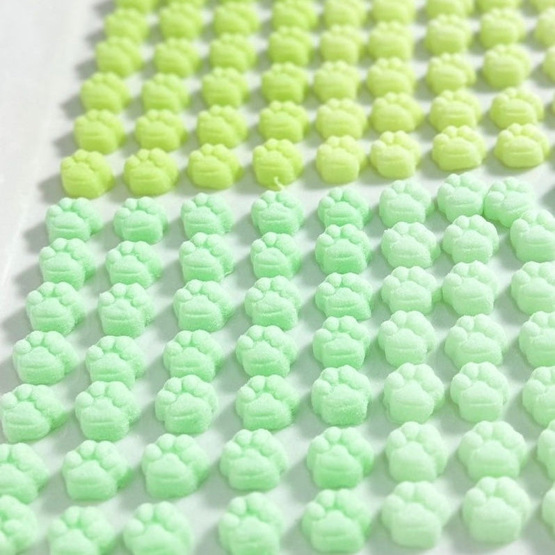 Mini Transparent Kitty Paw Squishy Taba Squishy Toy