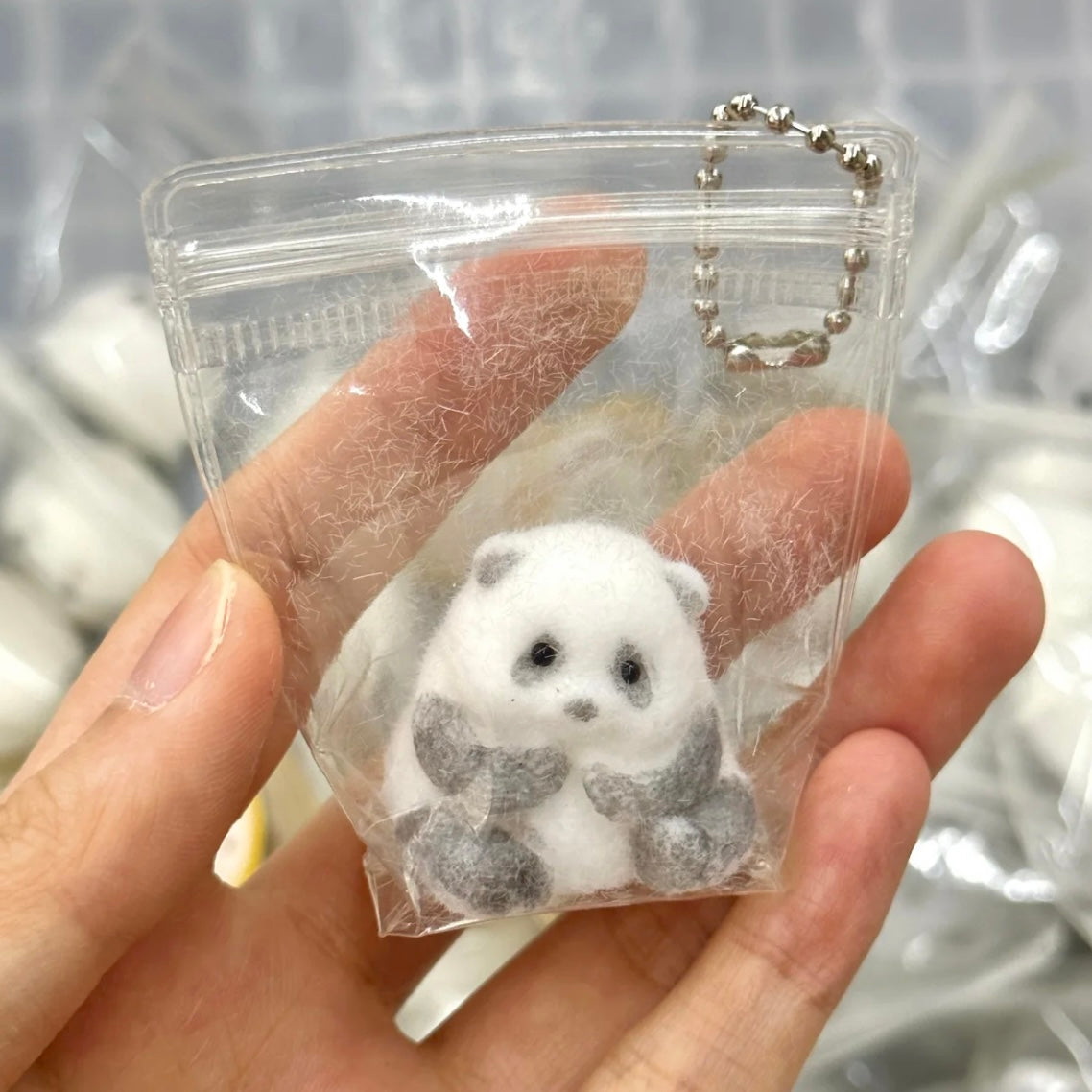 Handmade Panda Taba Squishy Toy