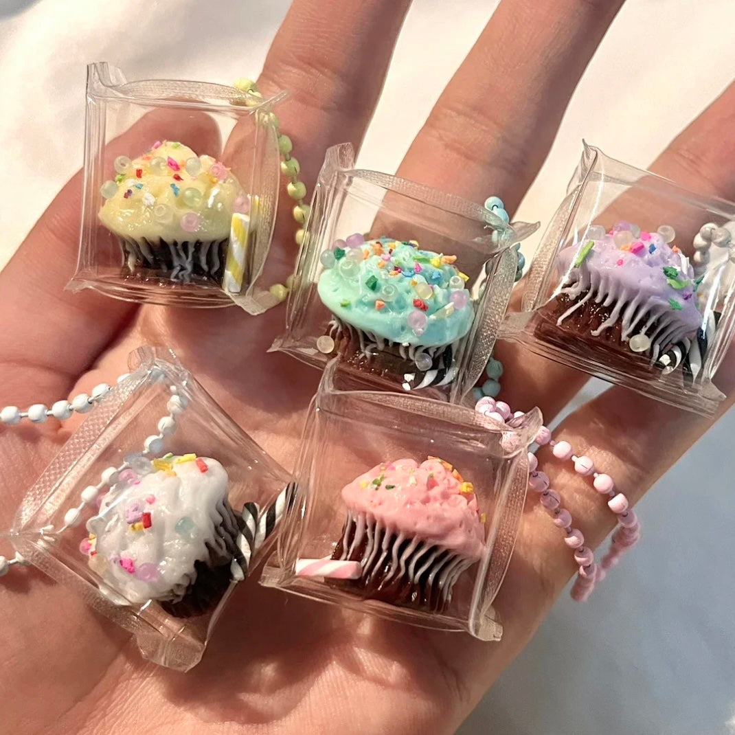 5pcs Cake Cup Taba Squishy Toy - Christmas Series