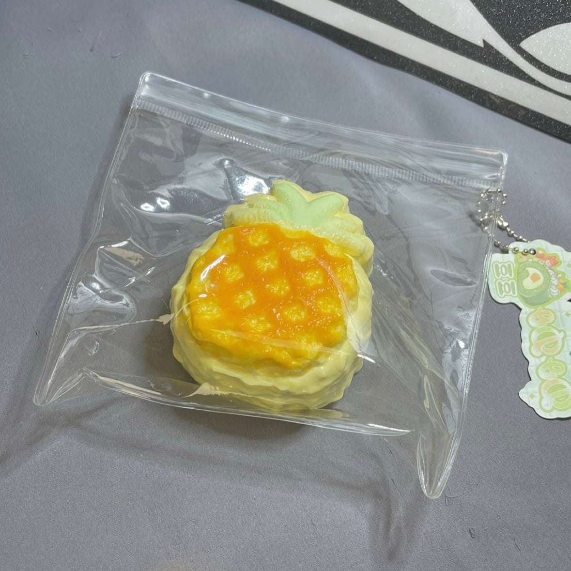 165g Handmade Caramel Pineapple Taba Squishy Toy