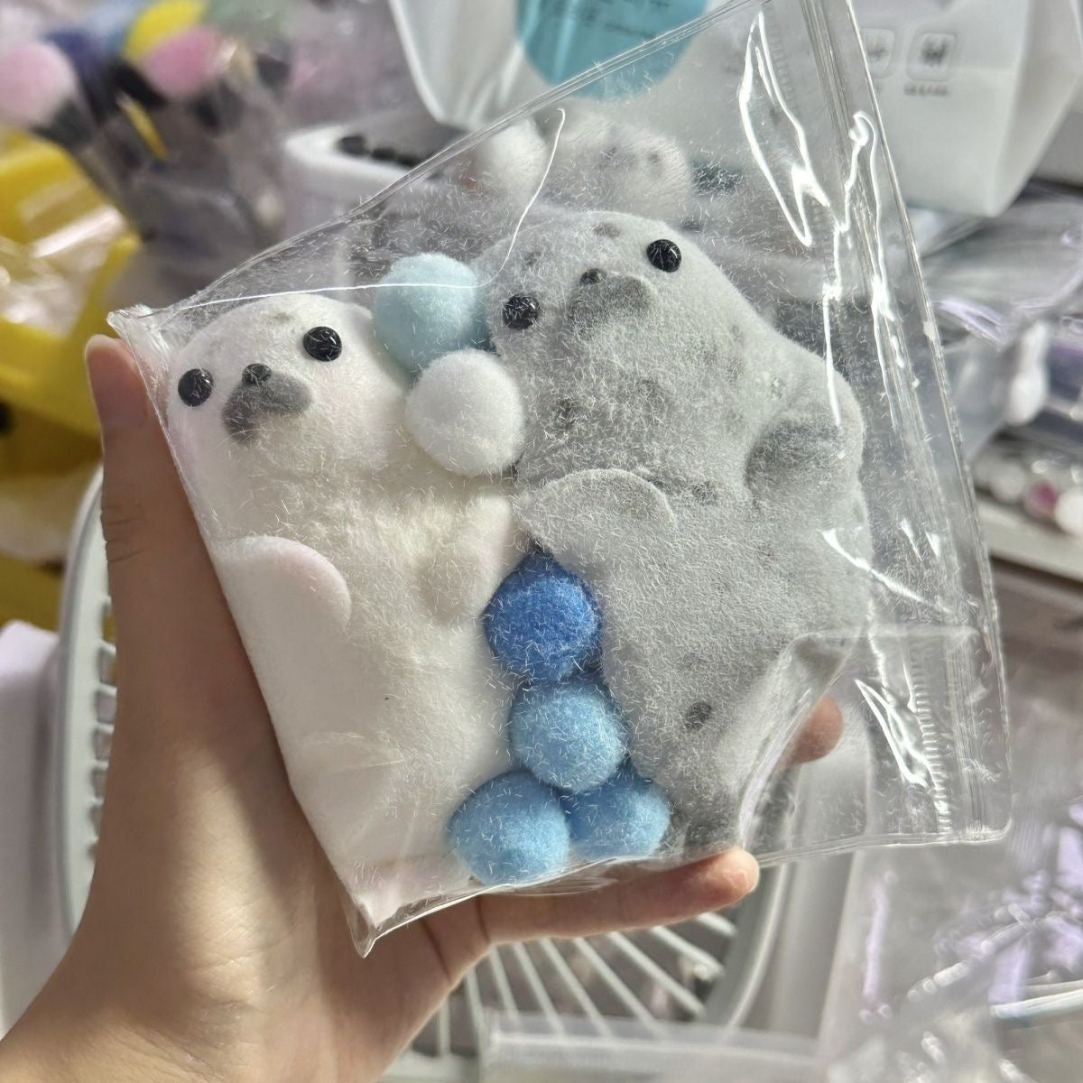 Baby Seal Squishy Stress Taba Squishy Toy