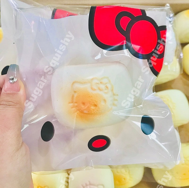 Slow Rising Squishy Kitty Bread Stress Relief Decompression Toy - Random Color