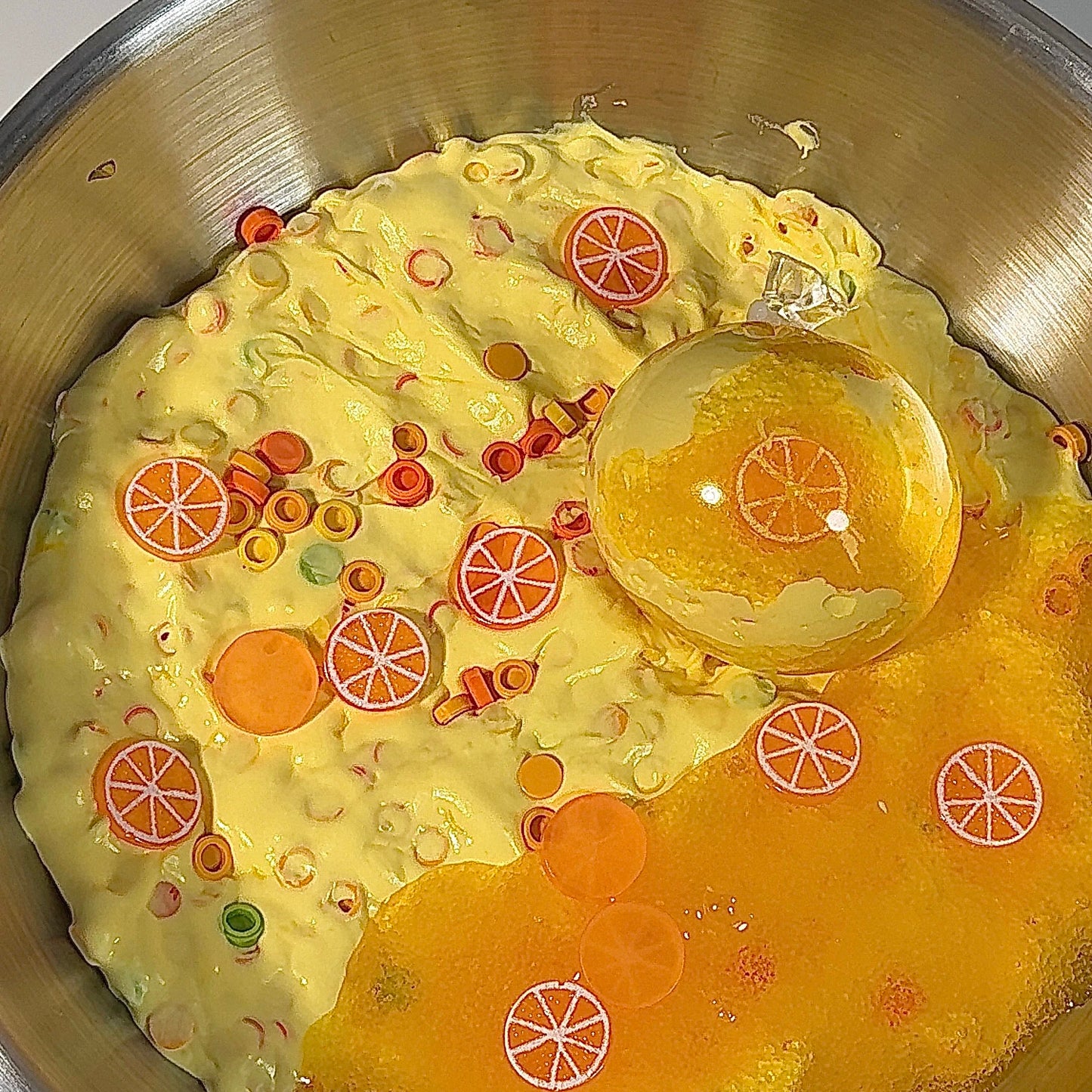 Orange Handmade Stress Balls