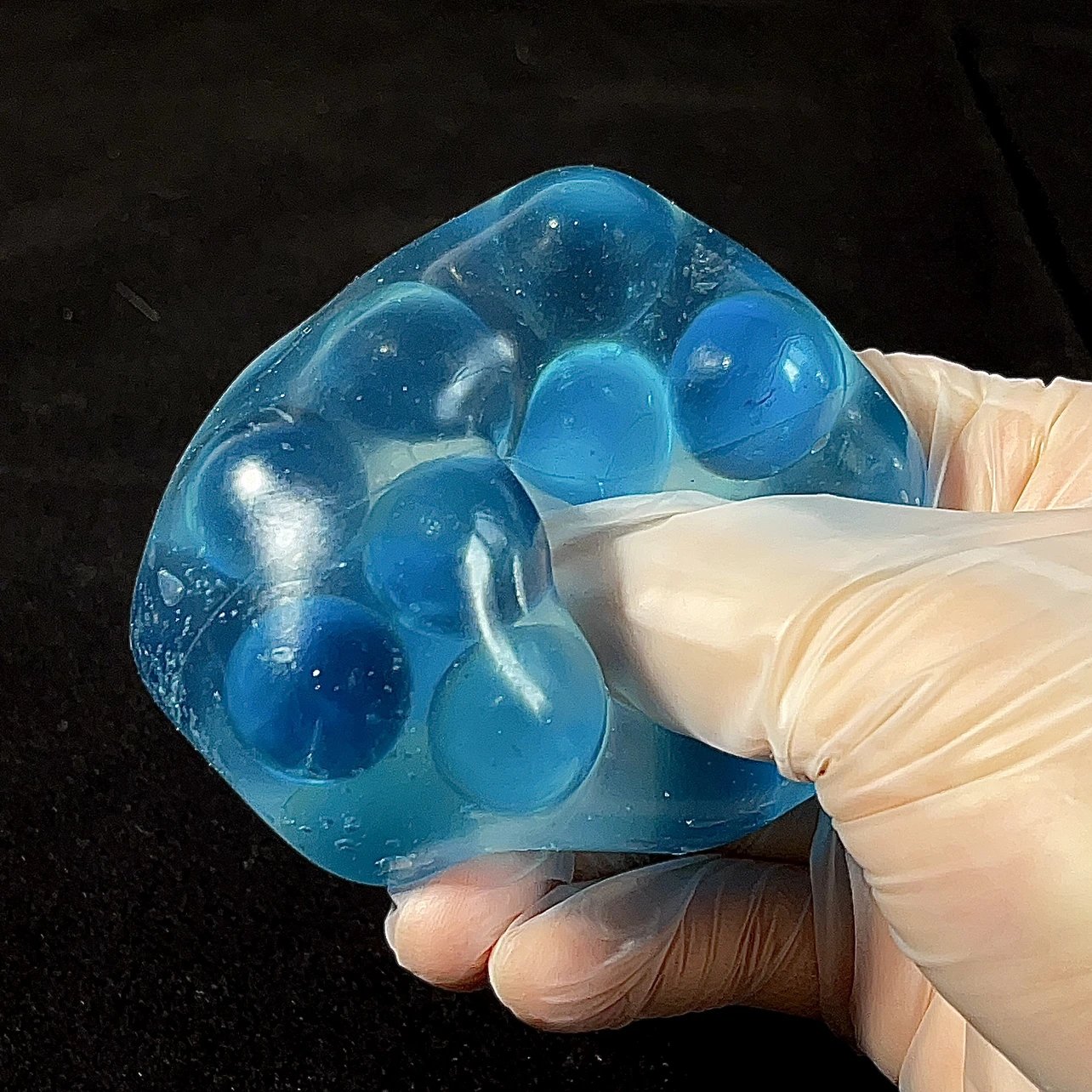 Blue Handmade Stress Balls