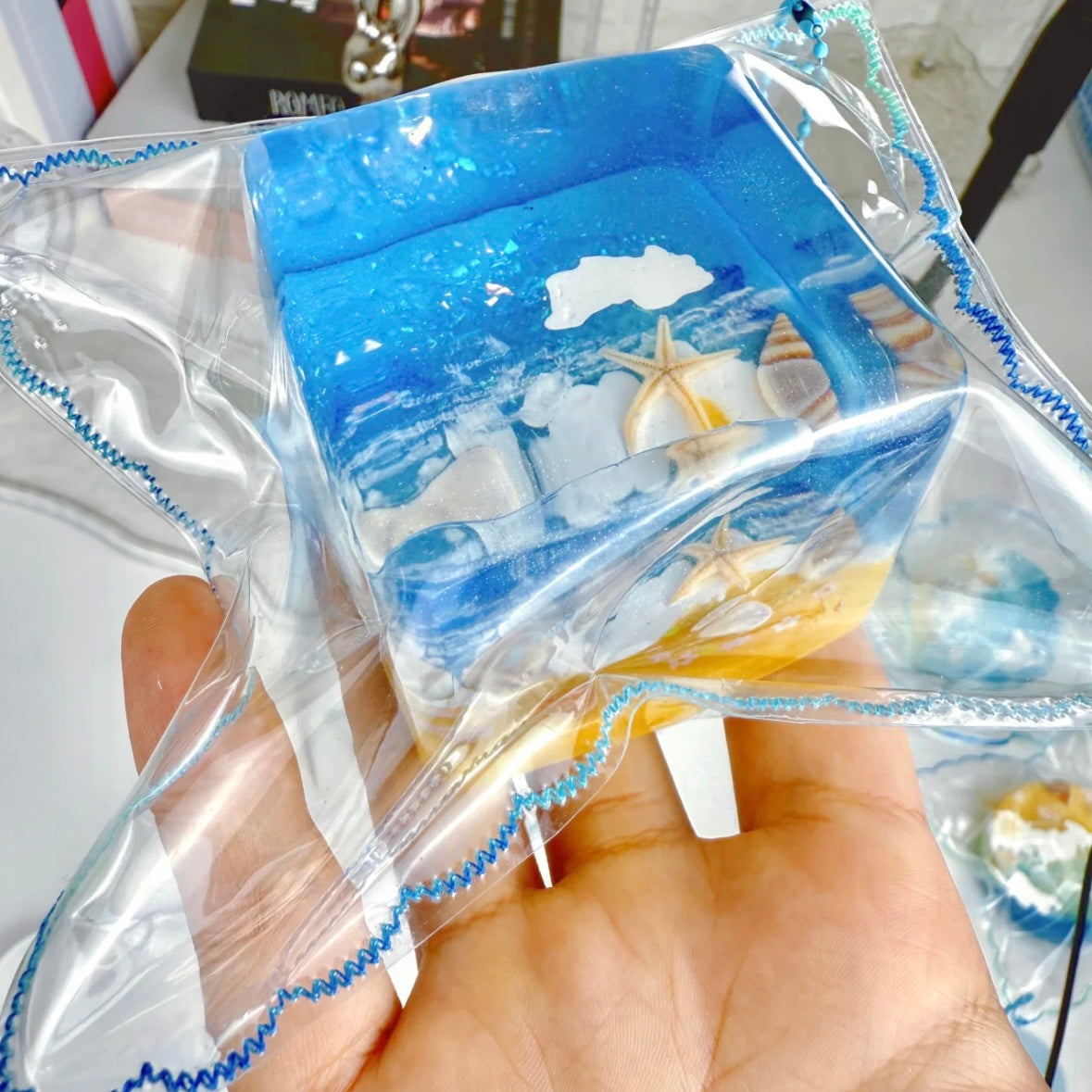 Transparent The Undersea World Taba Squishy Toy