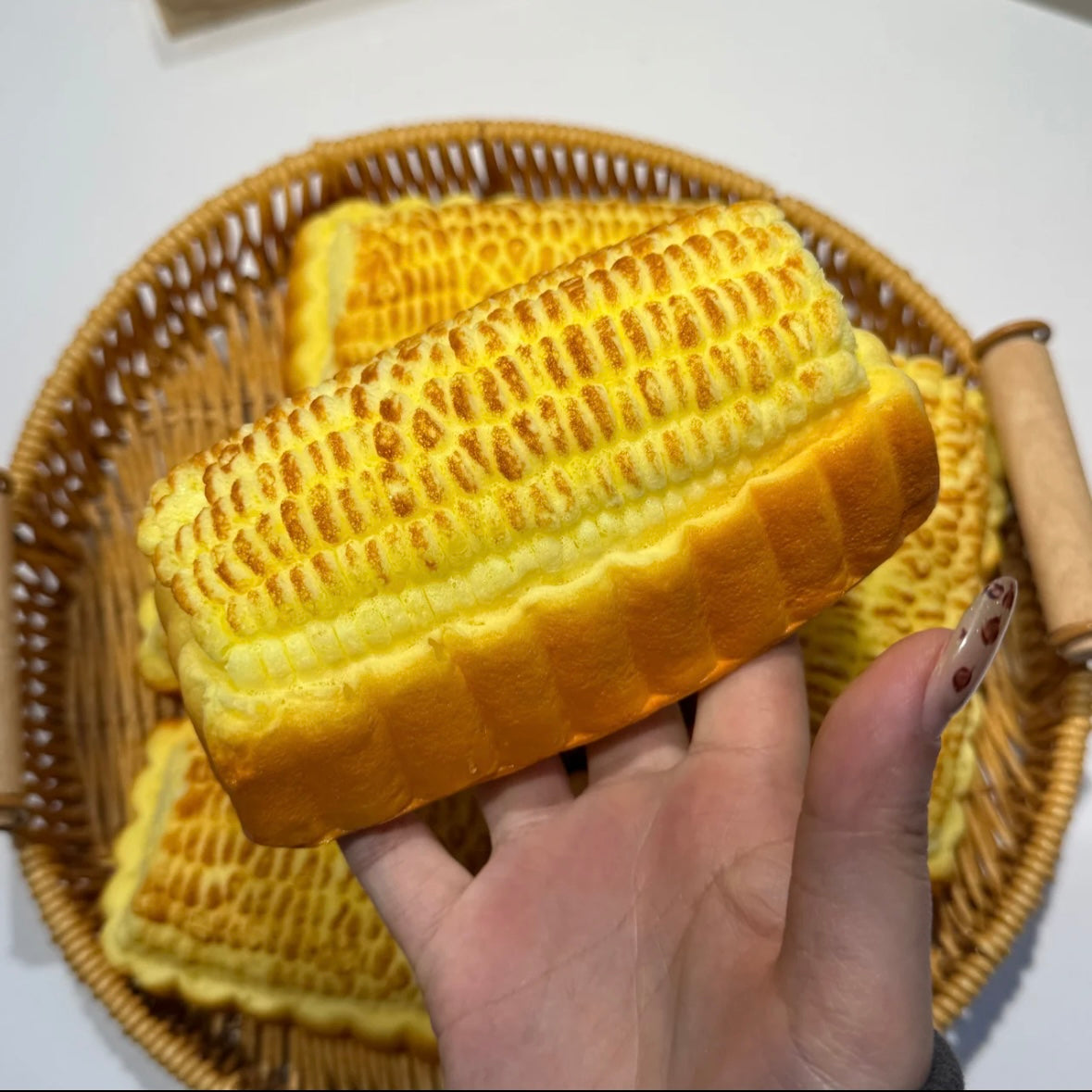 Slow Rising Squishy Charcoal Grilled Corn