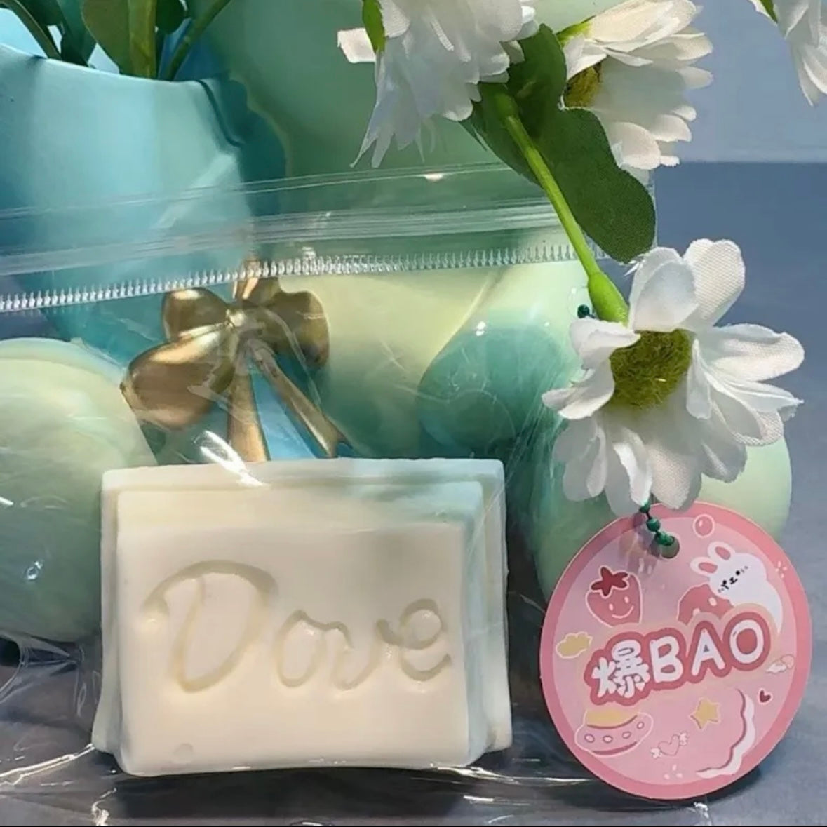 DOVE Chocolate Stress Relief Taba Squishy Toy