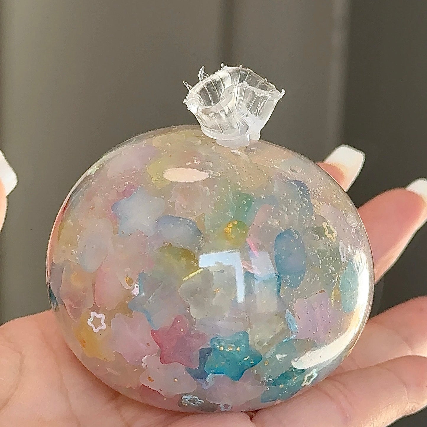 Rainbow Star Handmade Stress Balls