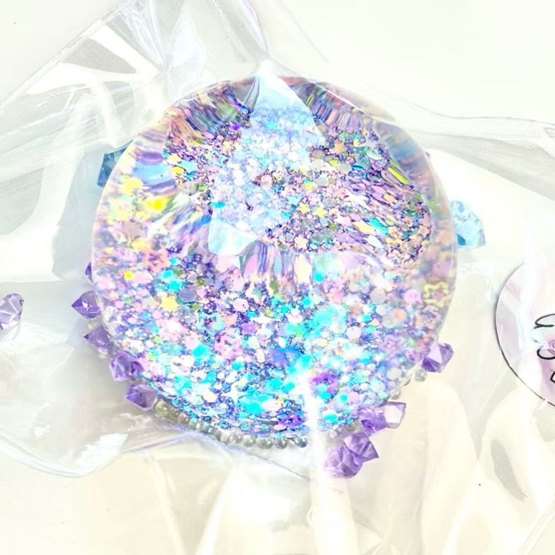 Transparent Balls Taba Squishy Toy