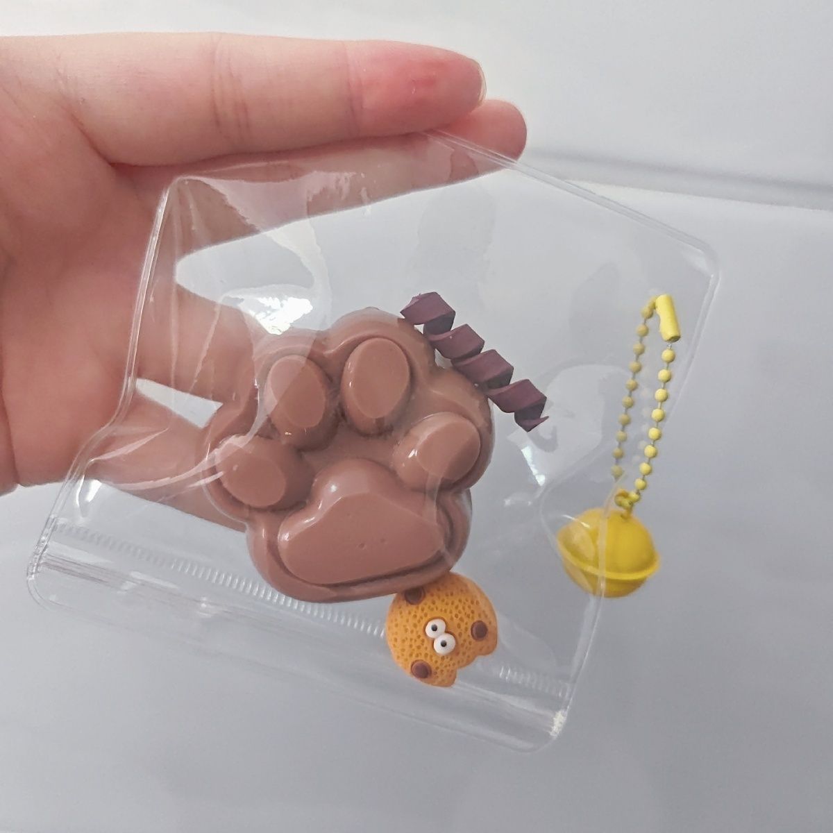 Handmade Chocolate Catpaws Taba Squishy Toy