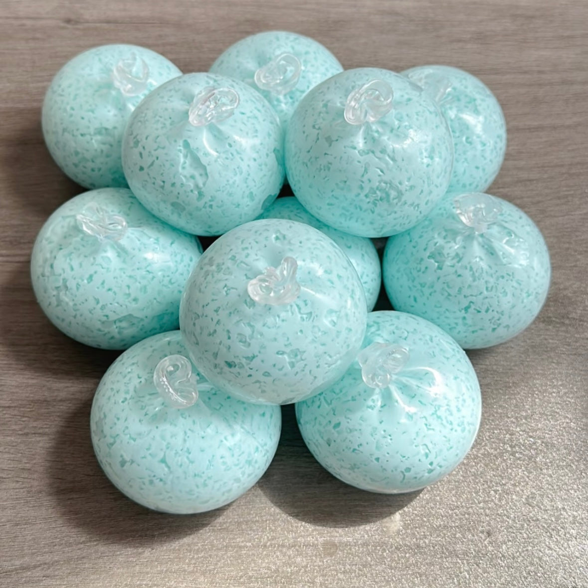Sky Blue Handmade Stress Balls